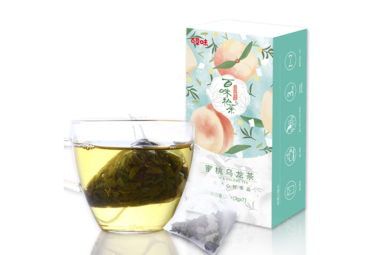 百草味蜜桃乌龙茶 21G